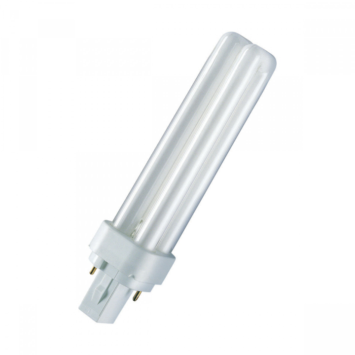 Dulux D 10W/830 i gruppen Produkter / Ljuskällor / Kompaktlysrör hos Homelight AB (025681)