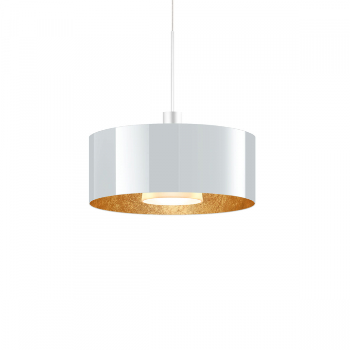 Cantara glas 300 pendel vit/guld vit i gruppen Produkter / Pendelbelysning hos Homelight AB (102251ws)