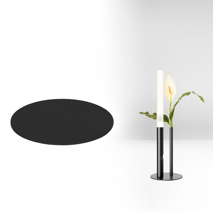 Ognidove bord bottenplatta svart i gruppen Produkter / Tillbehr / Belysningstillbehr hos Homelight AB (1320)