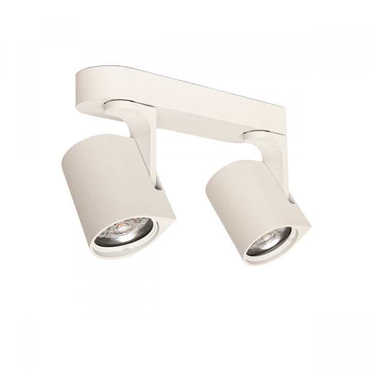 Sqube dubbel Tak vit i gruppen Produkter / Spotlights inomhus hos Homelight AB (144520W0)