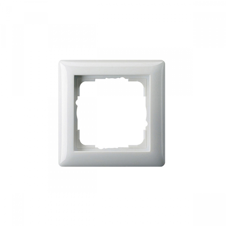 1-facksram Standard 55 vit blank i gruppen Produkter / Strmbrytare & styrsystem / Strmbrytare hos Homelight AB (21103)