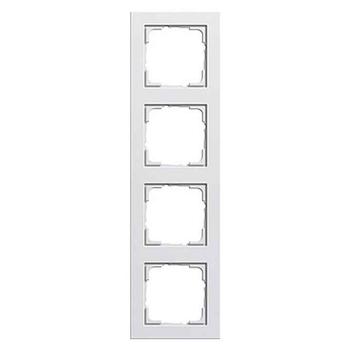 4-facks ram E2 vit matt i gruppen Produkter / Strmbrytare & styrsystem / Strmbrytare hos Homelight AB (21422)