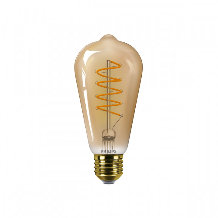 CLA ST64 D 4-25W E27 guld i gruppen Produkter / Ljuskällor / LED-lampor hos Homelight AB (31545700)