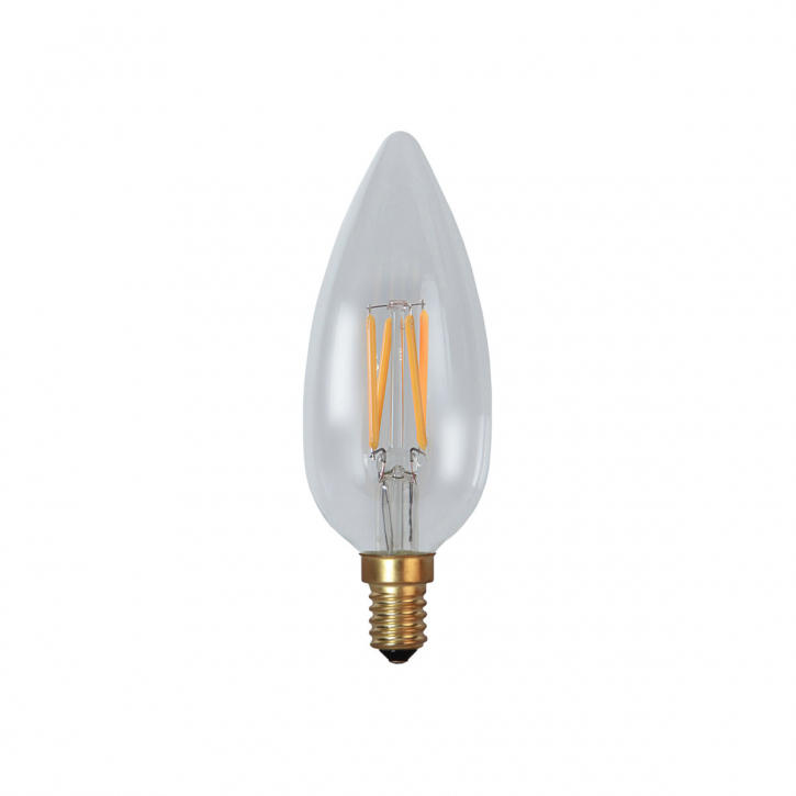 LEDlampa E14 C45 soft glow LEDlampor Ljuskällor Produkt