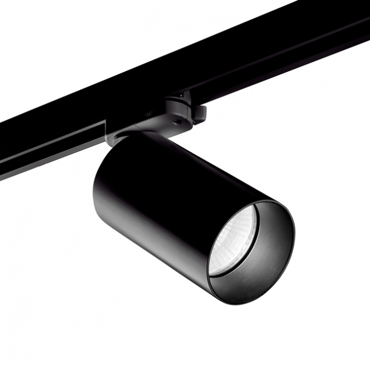 Atom spot 14,3W 22gr 2700K svart i gruppen Produkter / Skensystem / 3-fas Global hos Homelight AB (35627960MS)