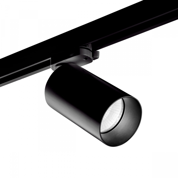 Atom spot 14,3W 22gr 3000K svart i gruppen Produkter / Skensystem / 3-fas Global hos Homelight AB (35628260ms)