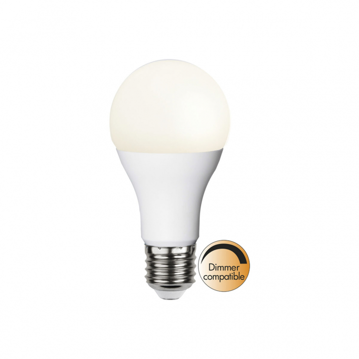 LED-lampa E27 A65 opaque basic RA90 i gruppen Produkter / Ljuskllor / LED-lampor hos Homelight AB (35882)