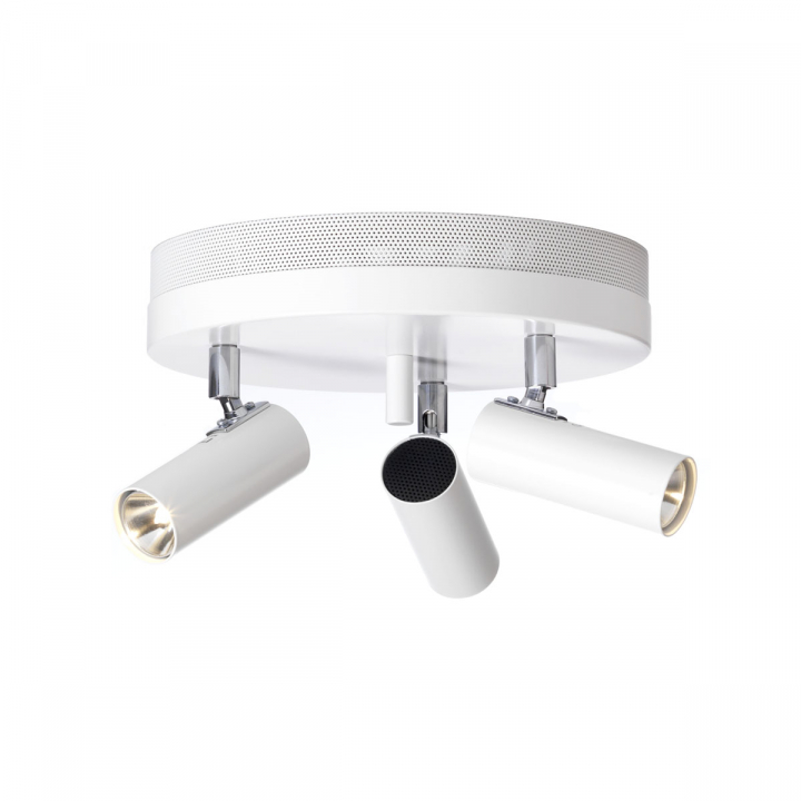 Puck 3 tak vit struktur i gruppen Produkter / Spotlights inomhus hos Homelight AB (36918-01S-000-G)