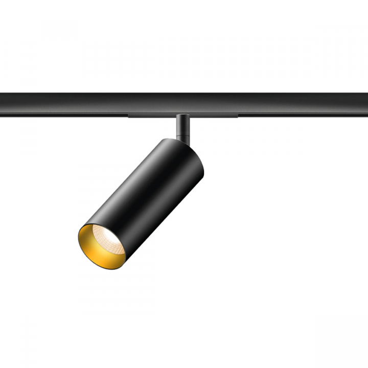All-in Fino spotlight 30 grader svart/guld i gruppen Produkter / Skensystem / 2-fas All-in hos Homelight AB (712030sg)