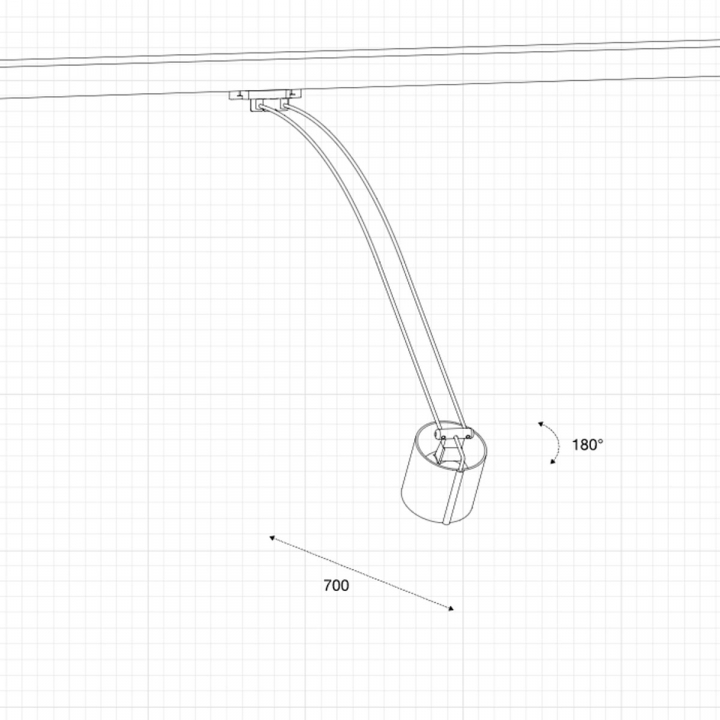 LightLight Shop Tube vit i gruppen Produkter / Skensystem / 12V Lightlight hos Homelight AB (BU15102W)