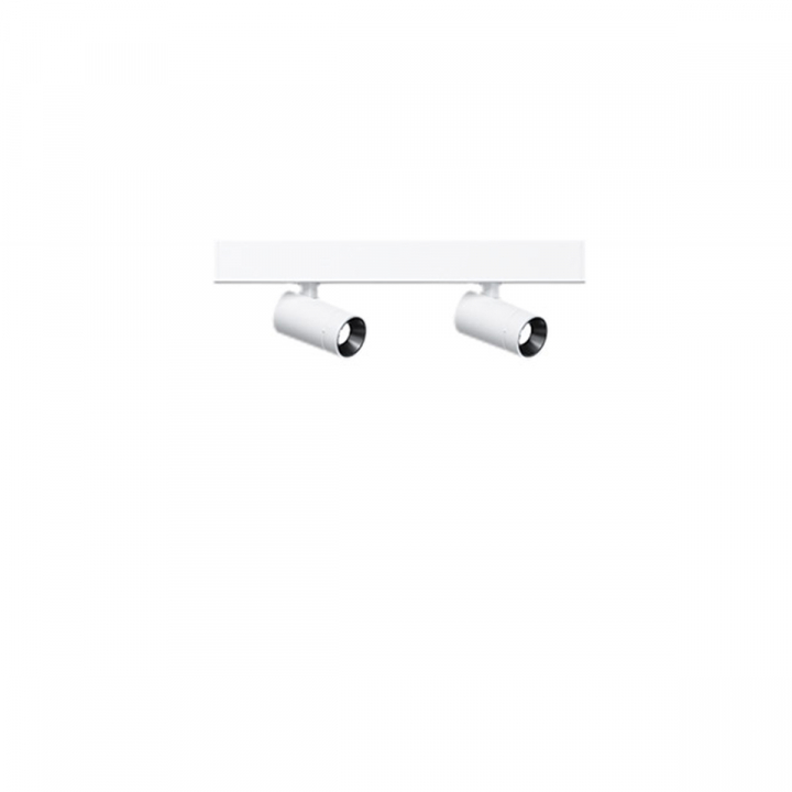 Palco 19 utanpåliggande 2x24gr vit i gruppen Produkter / Spotlights inomhus hos Homelight AB (QC37701)