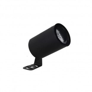 Eko spotlight GU10 svart IP65