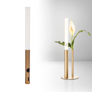 Ognidove bordslampa guld