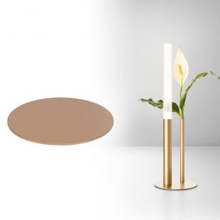 Ognidove bord bottenplatta guld