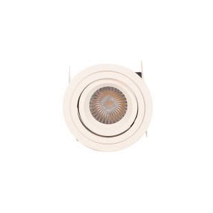 Solid Round Moby Haloled vit