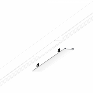 All-in täckprofil skarv 80mm vit