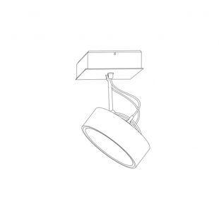 LightLight Max mono utvndig vit