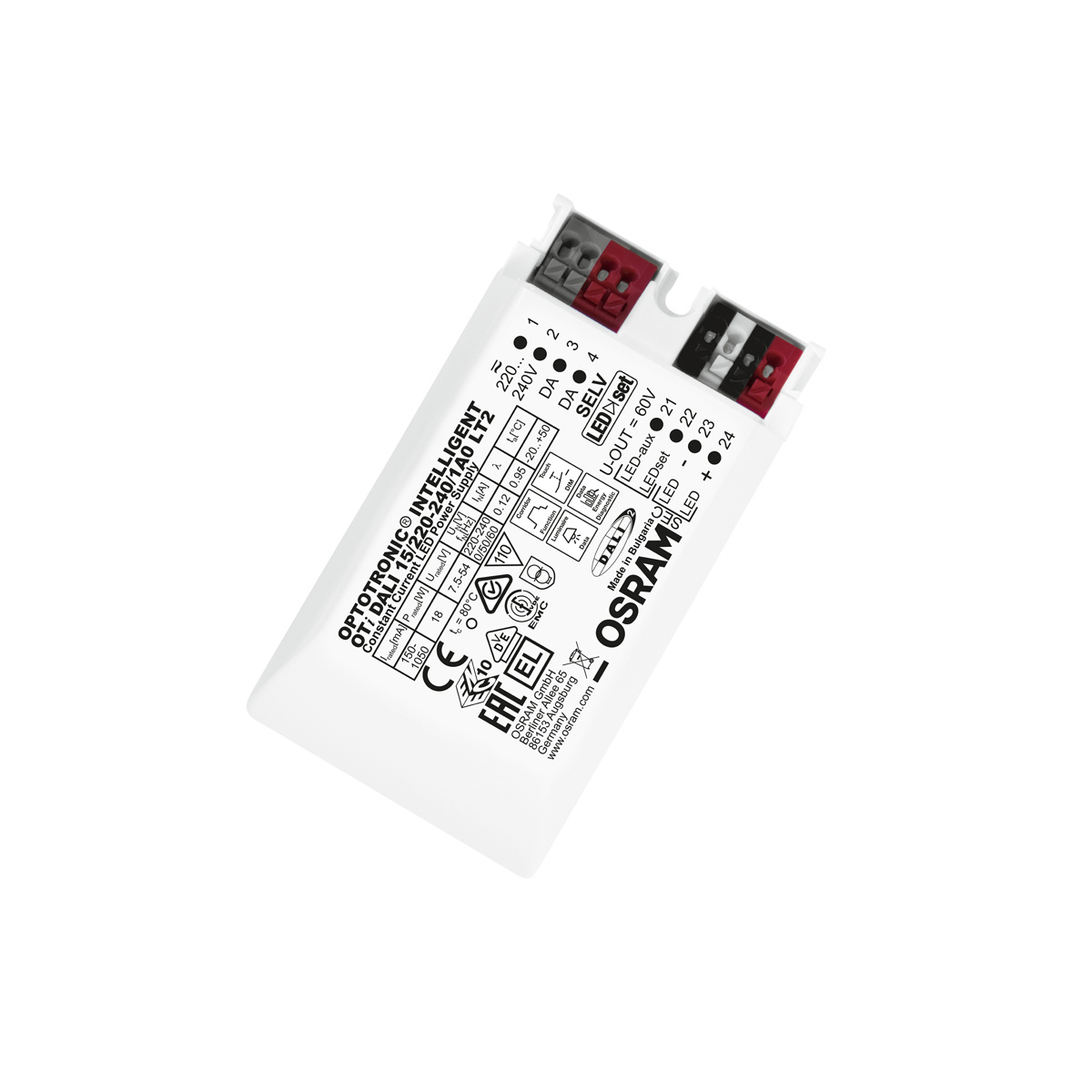 Drivdon 150-1050ma Oti DALI Ledset