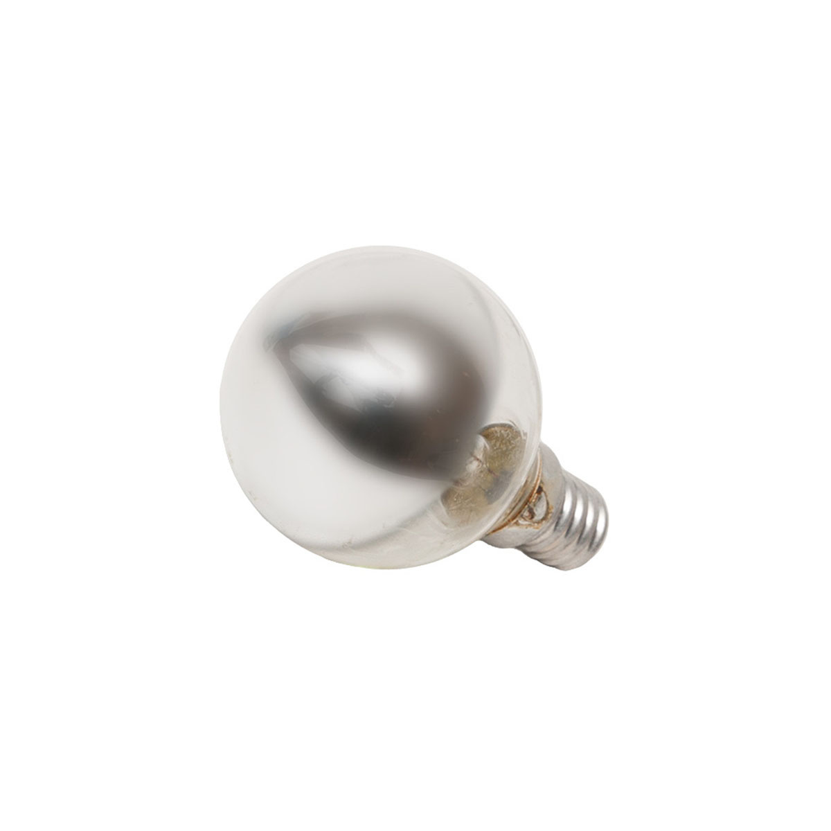 Toppf�rspeglad silver 25W E14