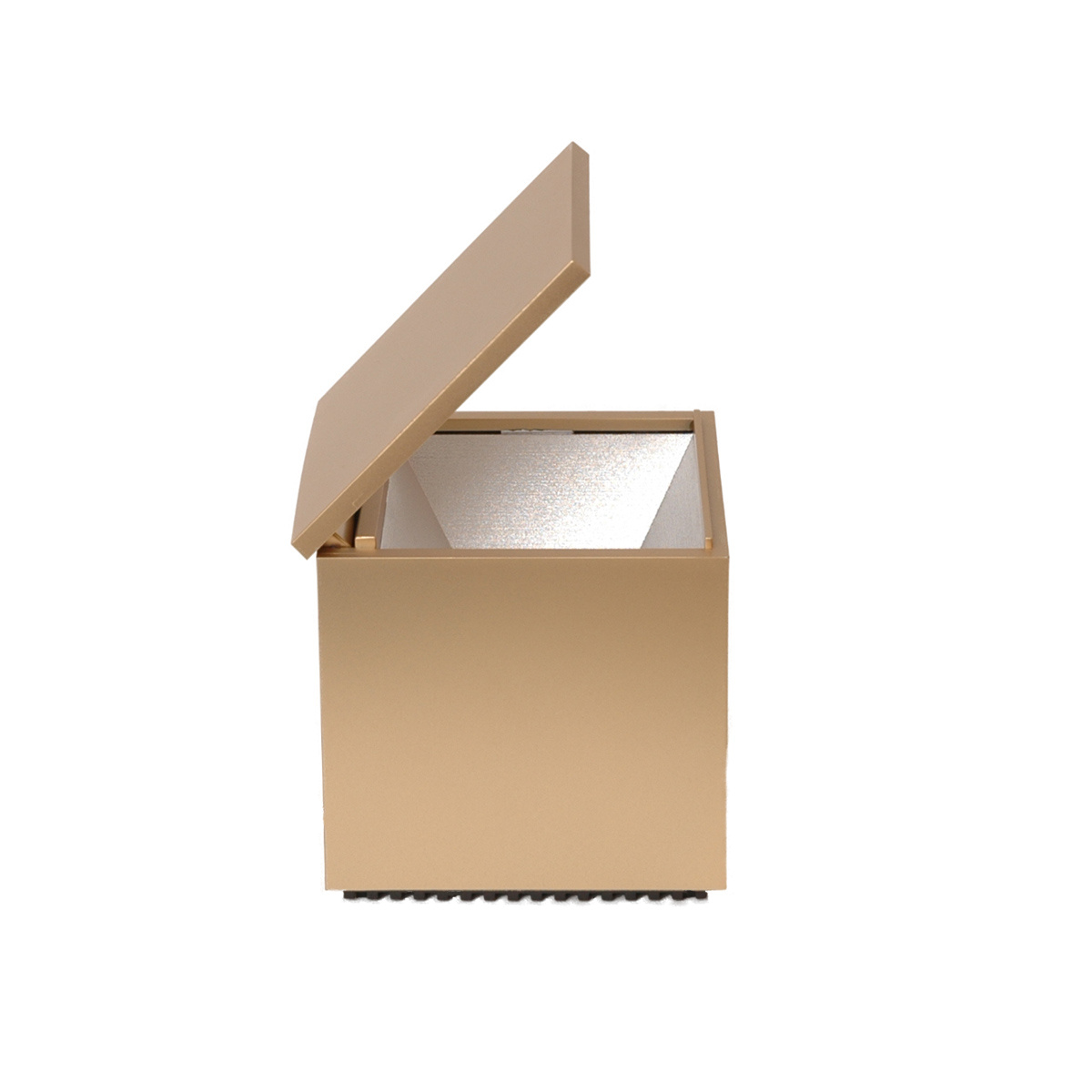 Cuboluce LED matt guld