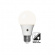 LED-lampa E27 A60 med ljussensor
