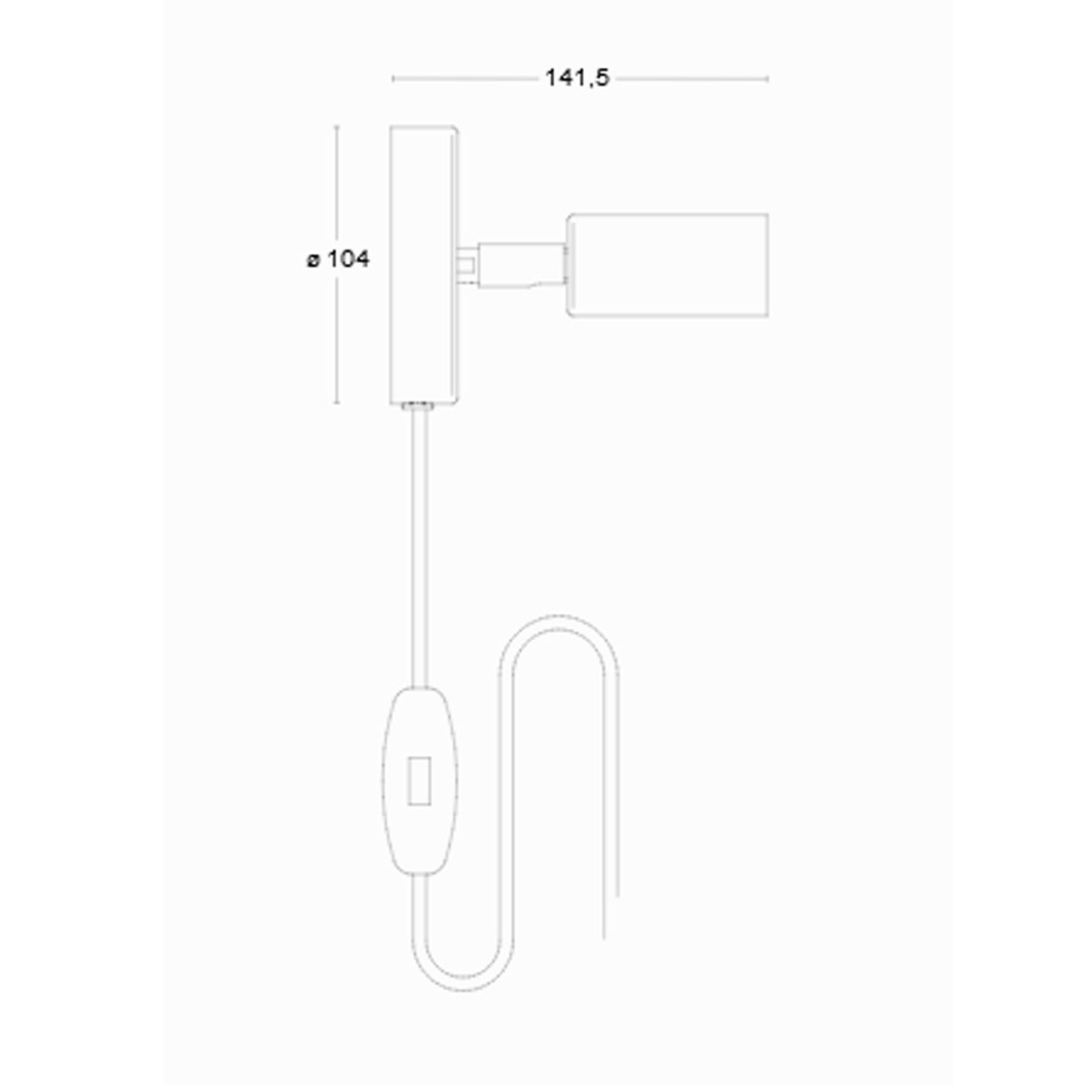 Starlight 1 utanp�liggande med dimmer vit