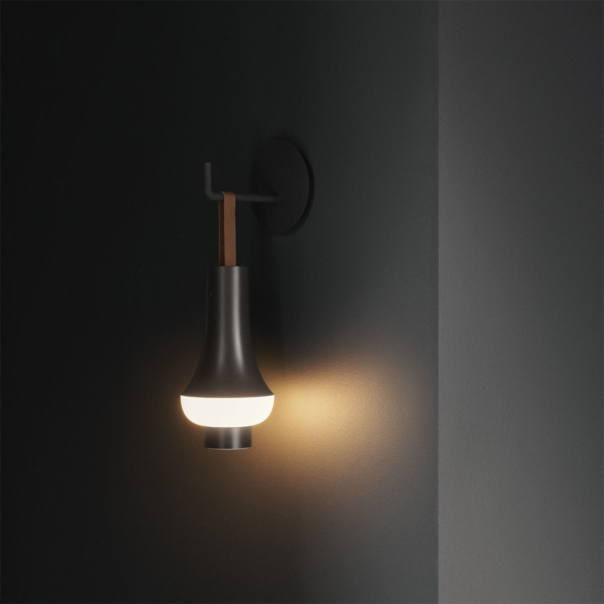 Tomoshi portable 3W dark brown