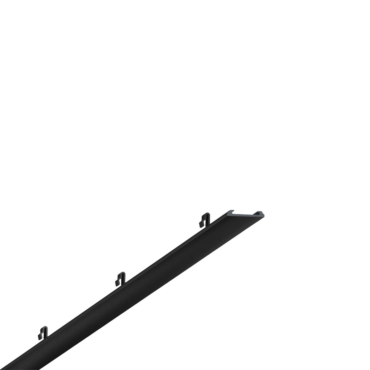 Duolare t�ckprofil 1m svart