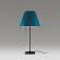 Costanzina skärm petroleum blue Costanzina skärm petroleum blue