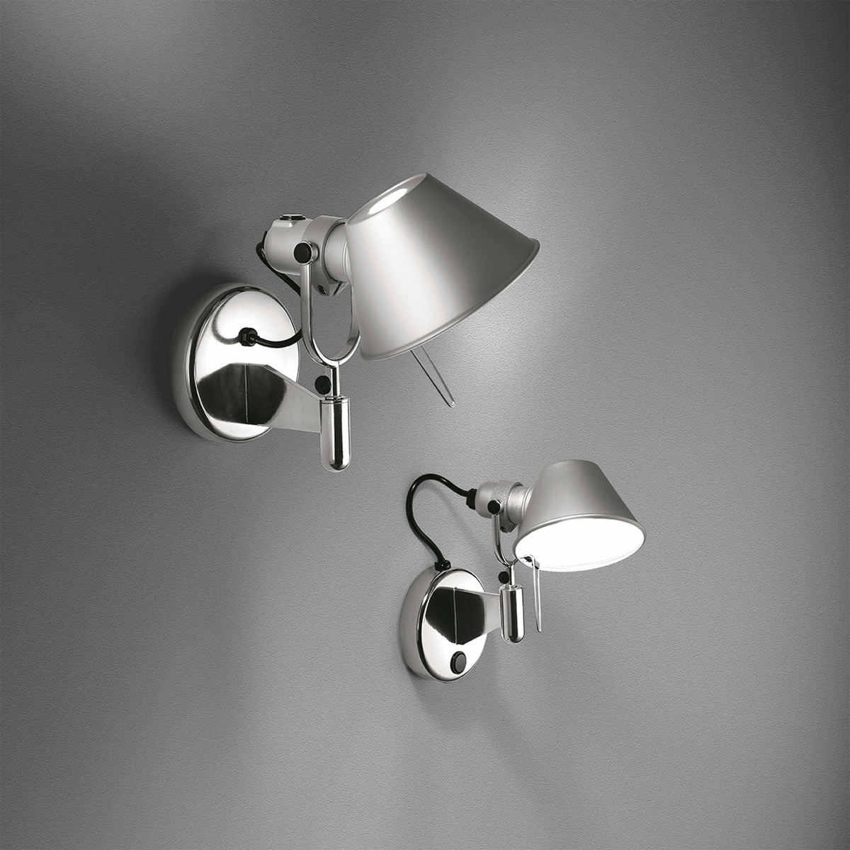 Tolomeo micro v�gg med brytare aluminium