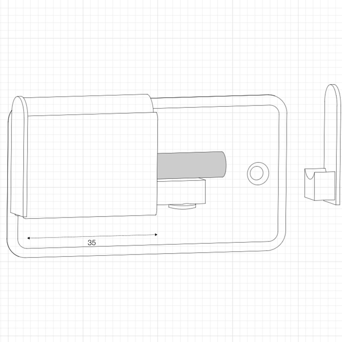 LightLight inf�lld anslutning vit