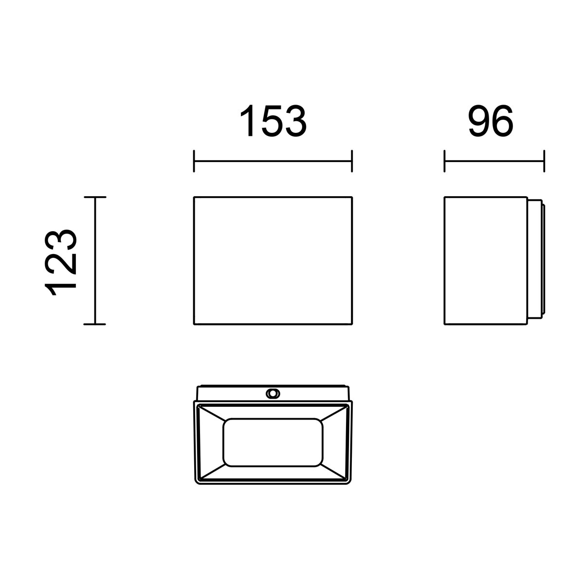 Allure v�gg AF-AF svart 13W
